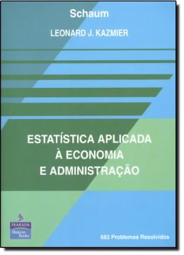 Imagem de ESTATISTICA APLICADA A ECONOMIA E ADMINISTRACAO