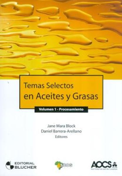 Picture of TEMAS SELECTOS EN ACEITES Y GRASAS - VOL. 1 - PROCESSAMIENTO