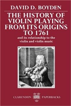 Imagem de HISTORY OF VIOLIN PLAYING FROM ITS ORIGINS TO 1761
