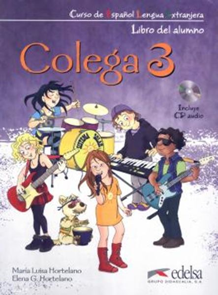 Picture of COLEGA 3 - LIBRO DEL ALUMNO + EJERCICIOS + CD AUDIO