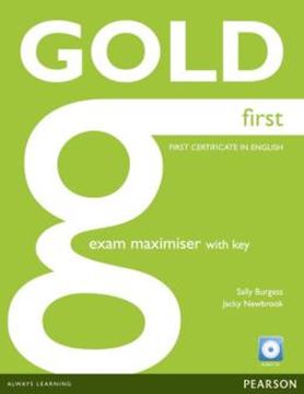 Imagem de GOLD FIRST EXAM MAXIMISER WITH KEY AND AUDIO CD - 1ST