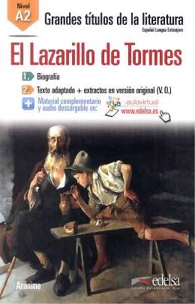 Picture of GRANDES TITULOS DE LA LITERATURA A2 - EL LAZARILLO DE TORMES