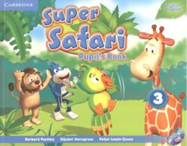 Picture of SUPER SAFARI BRITISH ENGLISH 3 PUPIL´S BOOK WITH DVD-ROM - 1ST ED