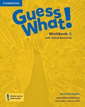 Imagem de GUESS WHAT! 4 WORKBOOK WITH ONLINE RESOURCES - AMERICAN- 1ST ED