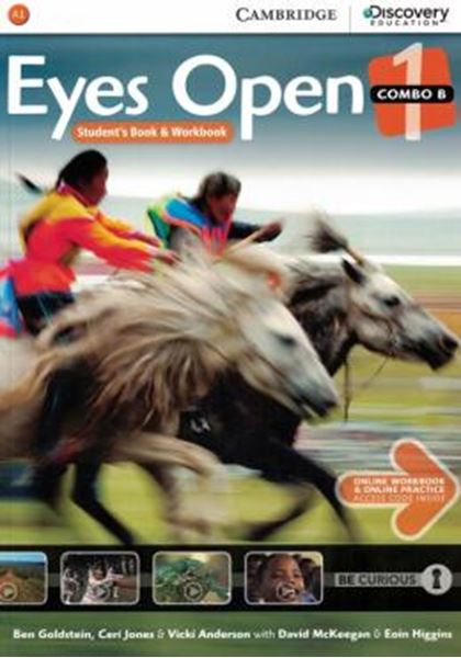 Picture of EYES OPEN 1B COMBO STUDENT´S BOOK WITH ONLINE WORKBOOK AND ONLINE PRACTICE - 1ST ED