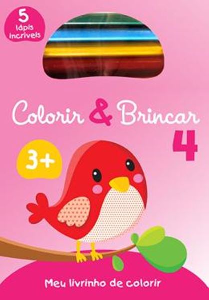 Picture of COLORIR E BRINCAR 4 ROSA