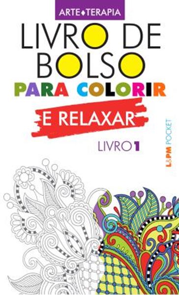 Picture of LIVRO DE BOLSO PARA COLORIR E RELAXAR - LIVRO 1