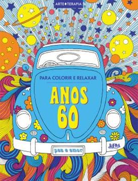 Imagem de ANOS 60 - PARA COLORIR E RELAXAR