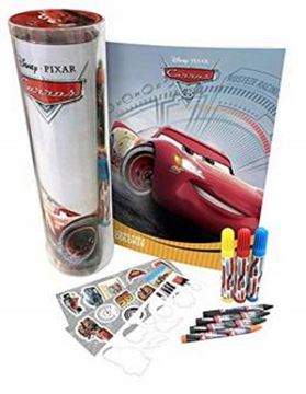 Imagem de DISNEY - TUBO HISTORIAS E COLORIR - CARROS 3     