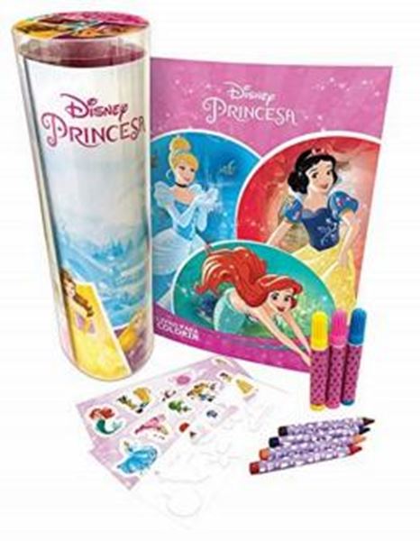 Picture of DISNEY - TUBO HISTORIAS E COLORIR - PRINCESAS