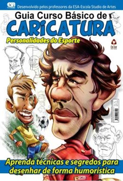 Picture of GUIA CURSO BASICO DE CARICATURA - PERSONALIDADES DO ESPORTE