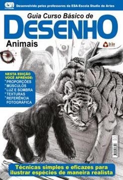Imagem de GUIA CURSO BASICO DE DESENHO - ANIMAIS