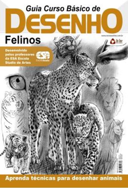 Picture of GUIA CURSO BASICO DE DESENHO - FELINO