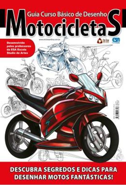 Picture of GUIA CURSO BASICO DE DESENHO - MOTOCICLETAS
