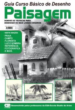 Imagem de GUIA CURSO BASICO DE DESENHO - PAISAGEM