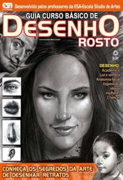 Imagem de GUIA CURSO BASICO DE DESENHO - ROSTO
