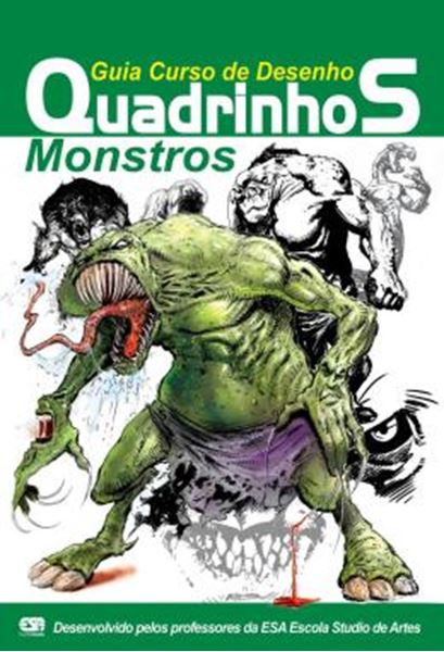 Picture of GUIA CURSO DE DESENHO - QUADRINHOS - MONSTROS