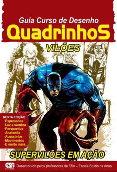 Picture of GUIA CURSO DE DESENHO - QUADRINHOS - VILOES