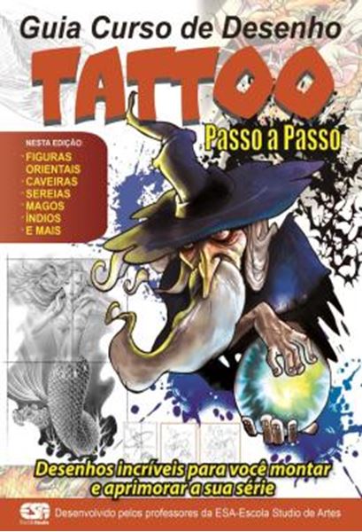 Picture of GUIA CURSO DE DESENHO TATTOO - PASSO A PASSO