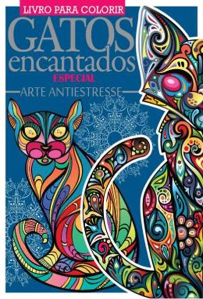 Picture of GATOS ENCANTADOS ESPECIAL - ARTE ANTIESTRESSE - LIVRO PARA COLORIR