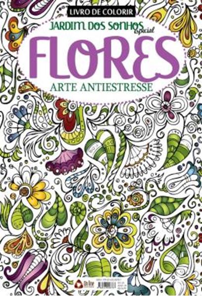 Picture of JARDIM DOS SONHOS ESPECIAL - FLORES ARTE ANTIESTRESSE - LIVRO PARA COLORIR