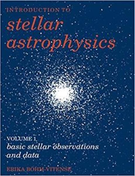 Picture of INTRODUCTION TO STELLAR ASTROPHYSICS, V.1