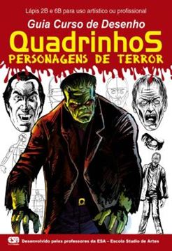 Imagem de GUIA CURSO DE DESENHO QUADRINHOS PERSONAGENS DE TERROR