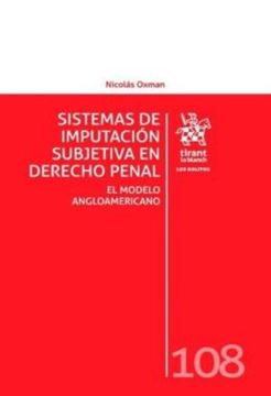 Imagem de SISTEMAS DE IMPUTACION SUBJETIVA EN DERECHO PENAL - EL MODELO ANGLOAMERICANO