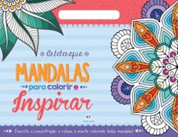 Imagem de COLECAO MEU BLOCAO DE COLORIR - MANDALAS PARA COLORIR E INSPIRAR - EXERCITE A CONCENTRACAO E RELAXE A MENTE COLORINDO LINDAS MANDALAS!