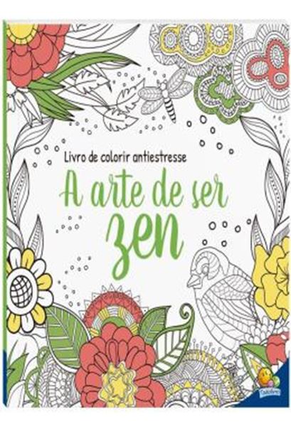 Picture of LIVRO DE COLORIR ANTIESTRESSE - A ARTE DE FICAR ZEN
