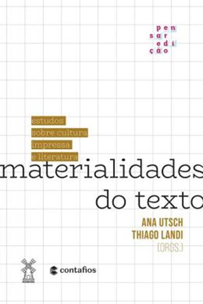 Picture of MATERIALIDADES DO TEXTO - ESTUDOS SOBRE CULTURA IMPRESSA E LITERATURA