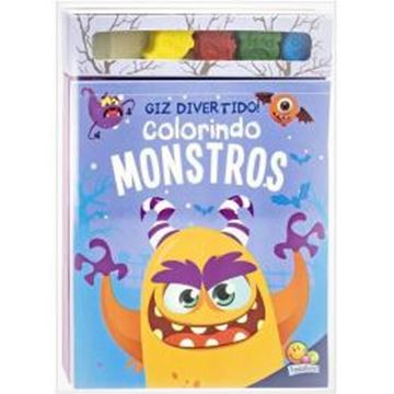 Imagem de GIZ DIVERTIDO! COLORINDO MONSTROS