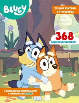 Imagem de LIVRO TELA DE PINTURA E ATIVIDADES - BLUEY