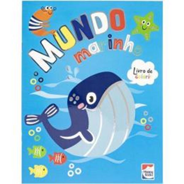 Picture of MUNDO DA FANTASIA - MUNDO MARINHO PARA COLORIR