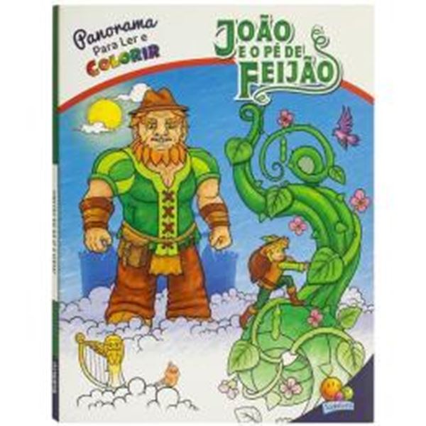 Picture of PANORAMA PARA LER E COLORIR - JOAO E O PE DE FEIJAO
