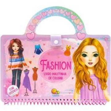 Imagem de LIVRO MALETINHA DE COLORIR - FASHION