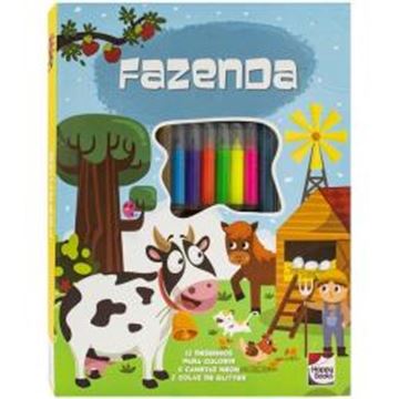 Imagem de MEU ADORAVEL SUPERKIT DE COLORIR - FAZENDA
