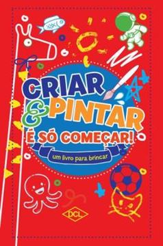 Imagem de CRIAR E PINTAR E SO COMECAR - VERMELHO