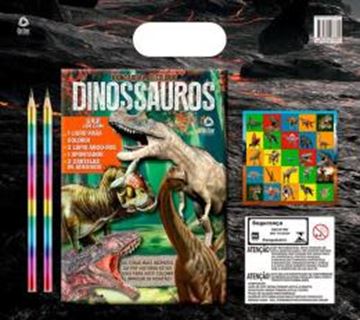 Imagem de DINOSSAUROS BRINCADEIRA DE COLORIR