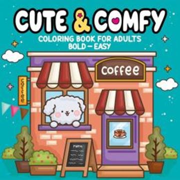 Imagem de CUTE & COMFY COLORING BOOK FOR ADULTS - LIVRO DE COLORIR - VOL. 3