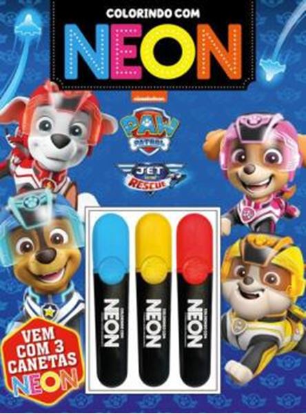 Picture of COLORINDO COM NEON - PATRULHA CANINA