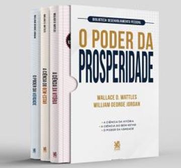 Imagem de BIBLIOTECA DESENVOLVIMENTO PESSOAL: O PODER DA PROSPERIDADE - BOX COM 3 LIVROS