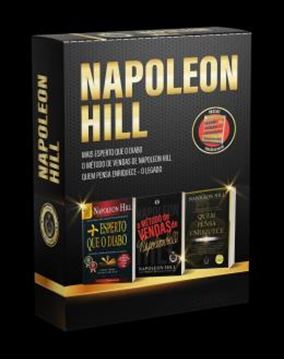 Imagem de BOX NAPOLEON HILL - SUCESSO E ABUNDANCIA - MAIS ESPERTO QUE O DIABO + AS REGRAS DE OURO + QUEM PENSA ENRIQUECE - O LEGADO