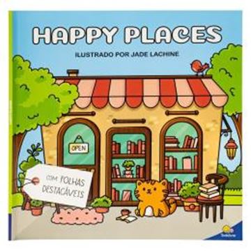 Imagem de FLUFFY FRIENDS - COLORING BOOK: HAPPY PLACES