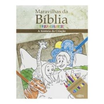 Imagem de MARAVILHAS DA BIBLIA PARA COLORIR - A HISTORIA DA CRIACAO