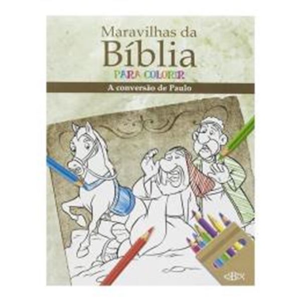 Picture of MARAVILHAS DA BIBLIA PARA COLORIR - A CONVERSAO DE PAULO