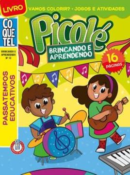 Imagem de LIVRO COQUETEL BRINCANDO APRENDENDO 13ª ED