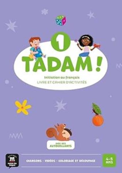 Picture of TADAM! 1 - LIVRE DE L´ELEVE + CAHIER D´ACTIVITES