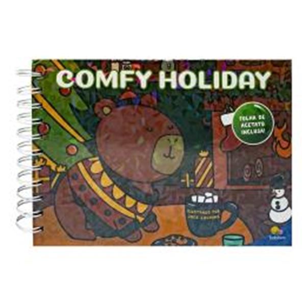 Picture of COLECAO SWETT COLORING BOOK BY JADE - COMFY HOLIDAY