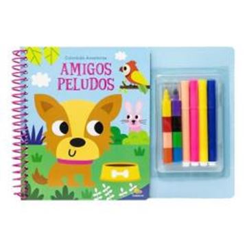 Imagem de COLECAO COLORINDO AVENTURAS - AMIGOS PELUDOS